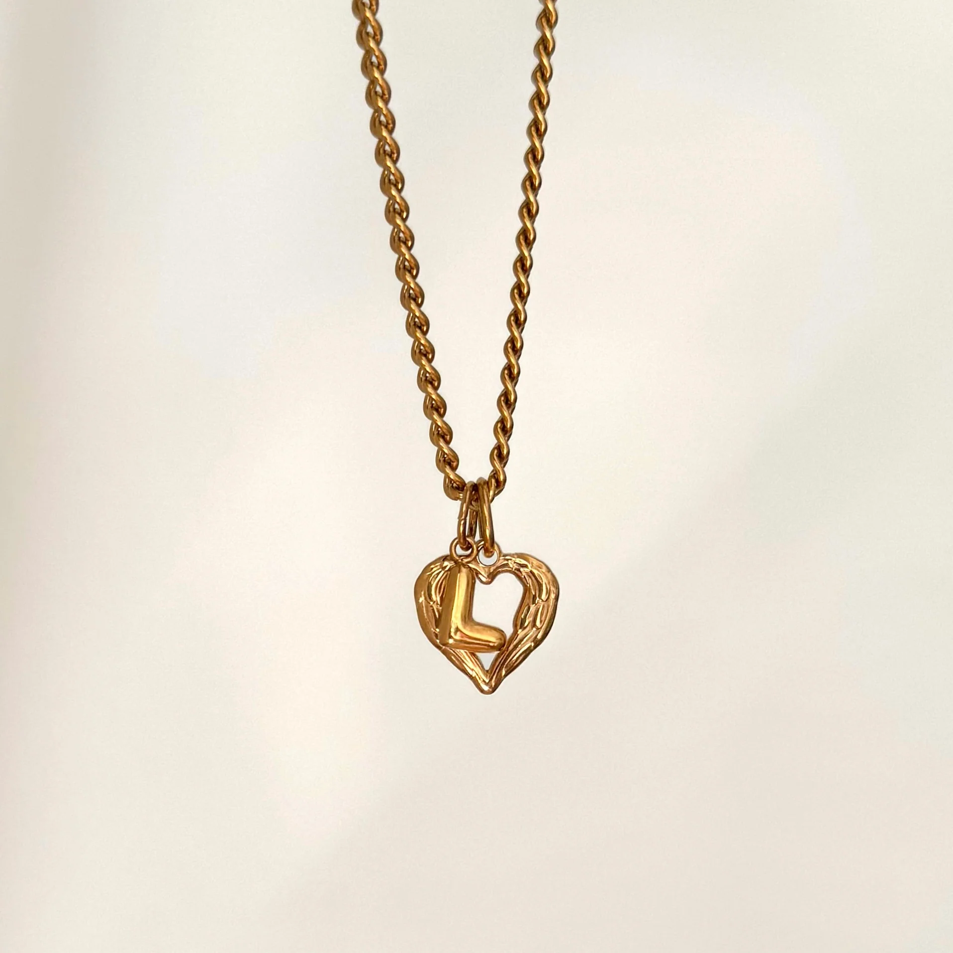 Gold Isla Heart Charm - Image 3