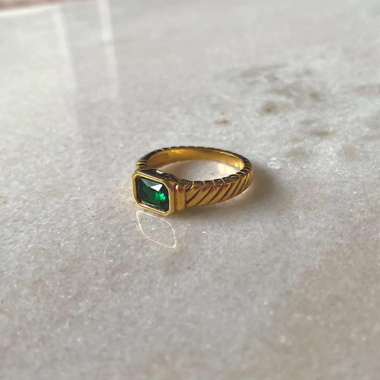 Lucia Ring Green - Image 3