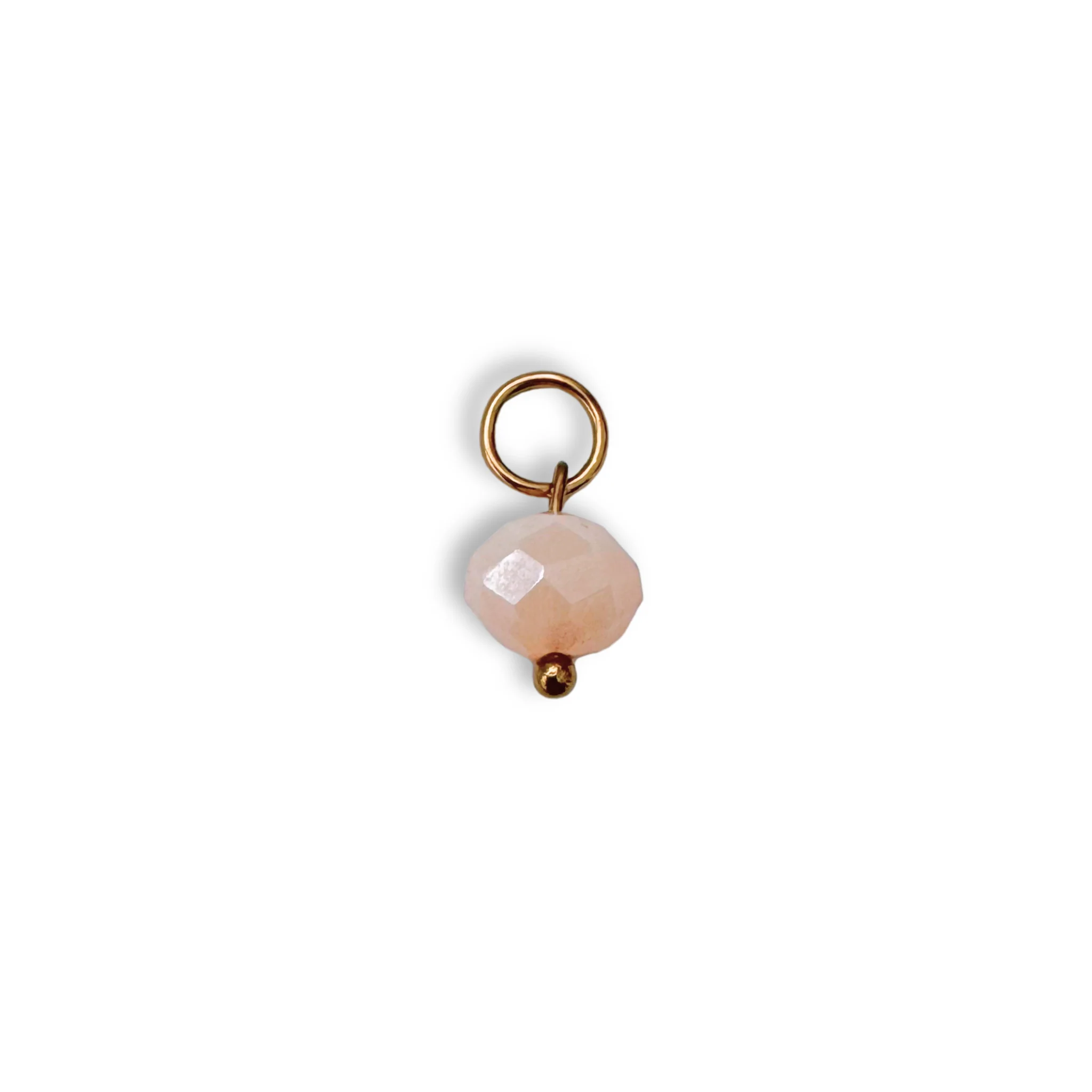 Sand Sparkle Beaded Charm - Gold
